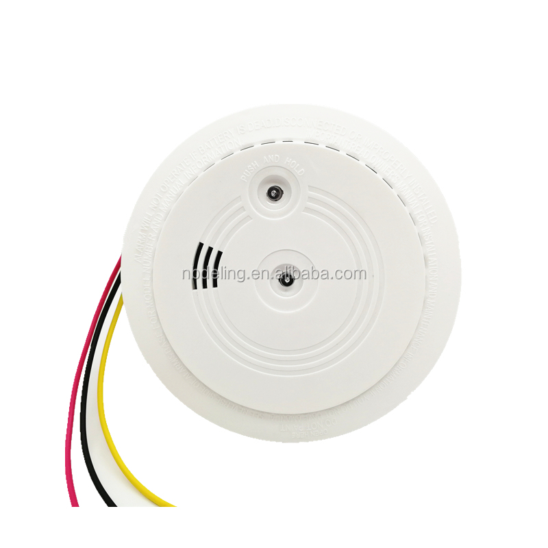A Battery Operated Smoke CO Alarm