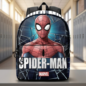 Karactermania Marvel Spiderman Maximum-Small FAN HS Mochila Azul Resistente al Agua 18 pulgadas Menos de 21L Unisex - Product Image 2