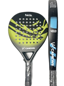 Gran oferta Rts 50% carbono y fibra de vidrio raqueta de Pádel barata/raqueta de tenis de pádel y pala de Pádel con bolsa - Product Image 5