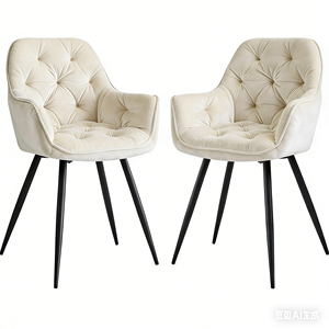 Silla de Comedor Elegante y Moderna, Silla de Terciopelo, Asiento Acolchado de Lujo para <span class=keywords><strong>Restaurante</strong></span> o Comedor - Product Image 6