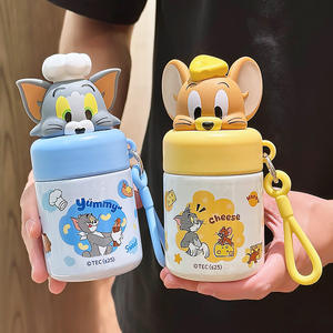 Mini Thermos Tom et Jerry 350 ml – Bouteille d'eau isotherme portable pour enfants – Cadeau été 2025 - Product Image 1