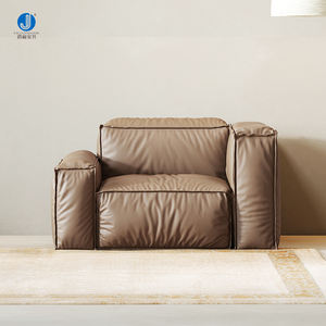 Ensemble de canapés en cuir véritable de luxe modernes canapés <span class=keywords><strong>2</strong></span> 3 4 places meubles de salon design pour la maison - Product Image 3