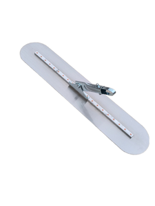 Industrial Concrete Trowel Carbon Steel Walking Trowel for Concrete Finishing OEM Customizable With 2pcs of Swaged Handles - Product Image 4