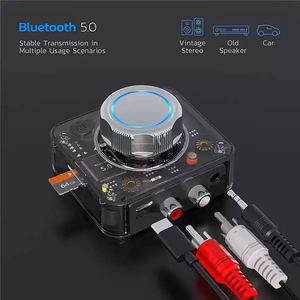 BT 5.0 Audio Receiver 3D Stereo Music Wireless Adapter TF Card RCA 3.5mm <strong>3.5</strong> AUX <strong>Jack</strong> for Car Kit Wired Speaker Headphone - Product Image 4