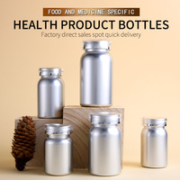 Bouteilles en plastique vides 80ml 100ml 120ml 150ml 225ml Suppléments Capsule Vitamines Bouteilles d'emballage