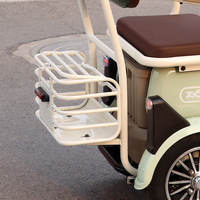 Tricycle Électrique à Bas Prix en Gros, Vélo Électrique pour Trajets Urbains, Double Rangée, Scooter Électrique 60V 32AH à Batterie au Plomb