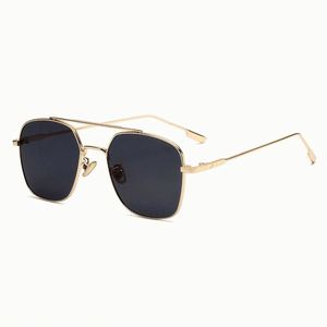 Gafas de Sol Cuadradas con Marco Metálico y Doble Barra, Protección UV400, para Hombre y Mujer, Moda 2020, Gran Venta - Product Image 2