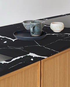 Piedra cero cilicon piedras artificiales losa de cuarzo para cocina encimera mesa de pared ingeniero piedra - Product Image 5