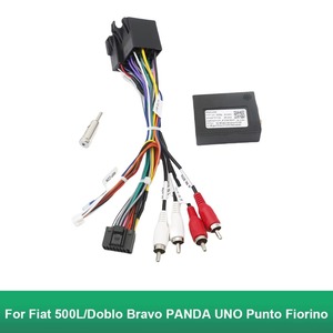 Cableado de 16 pines HiWorld CANBUS para Fiat 500L Harnss Cable de alimentación para Doblo Bravo PANDA UNO Punto <span class=keywords><strong>Fiorino</strong></span> Android Car Radio - Product Image 2