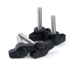 Nhựa Đầu T-Núm Ngón Tay Cái Vít Với Cánh Bướm Ngón Tay Cái Kẹp Ngón Tay M4 M5 M6 M8 - Product Image 1