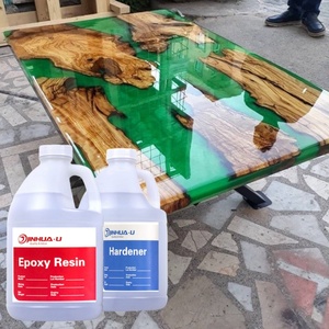 Prijs Vloeibaar Gegoten Kristalhelder Hout Diep Giet Riviertafel Epoxyhars Tafelblad Epoxyproducten Lijmen En Afdichtingsmiddelen