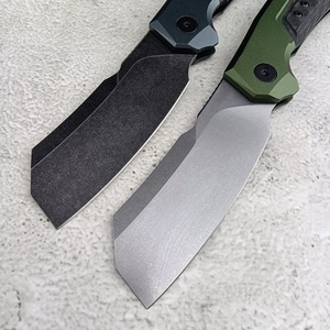 มีดพกพา LAUNCH-14 7850 สำหรับกิจกรรมกลางแจ้ง EDC DIY OEM ใบมีด CPM145 สำหรับตั้งแคมป์เอาตัวรอด ด้ามจับอะลูมิเนียมอัลลอยด์คาร์บอนไฟเบอร์ มีดล่าสัตว์ - Product Image 3
