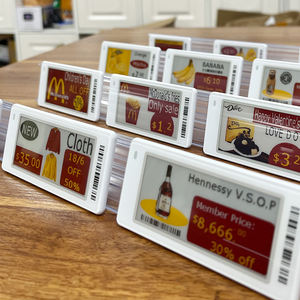 Etiqueta Electrónica de Precio para Estante, Sistema ESL de Papel Electrónico de 2.6 Pulgadas, Fabricación OEM/ODM, Etiqueta Digital Inteligente para Supermercados - Product Image 1