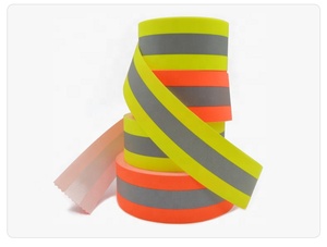 Trung Quốc Hi viz băng phản chiếu vật liệu phản xạ sọc lính cứu hỏa đồng phục tùy chỉnh băng phản chiếu - Product Image 6