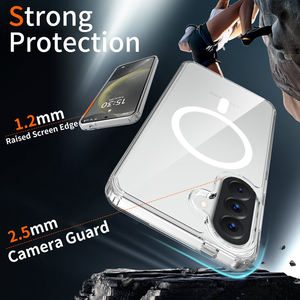 Funda Magnética Transparente para Samsung <span class=keywords><strong>Galaxy</strong></span> A57, Anti-Rayones, Delgada, TPU+PC 2 en 1, a Prueba de Golpes, para Samsung <span class=keywords><strong>Galaxy</strong></span> A57 - Product Image 3