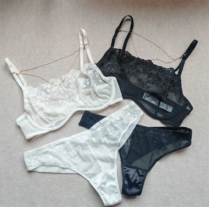 WEIBILI Women's Large Size Lace Bra with Adjustable Straps & Steel Ring Close Deputy Thin & Breathable Bra