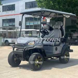 Carrito de Golf Eléctrico de Alto Rendimiento, Buggy Pequeño de 4 Plazas, Marca ZOWN, Garantía de 2 Años, 4 Ruedas, para Resorts - Product Image 3