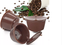 Capsules de café professionnelles réutilisables pour Dolce Gusto, dosettes à filtres rechargeables, acier inoxydable, tasse, filtres, dosettes