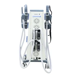 2024 Newest Ems Body Sculpting 2/4/5 Handles EMS Body Slimming RF Muscle Sculpting Fat Burning Machine