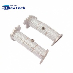 Tuyau d'échappement en acier inoxydable T304 avec bouclier thermique pour Chevrolet Corvette C8 6.2L LT2 - Product Image 1