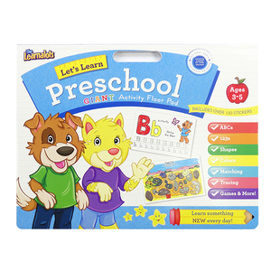 Enfants d'âge préscolaire Livre D'écriture D'apprentissage D'activité Géant Tapis De Sol D'impression de Bande Dessinée Livre D'écriture Pour Les Enfants - Product Image 1