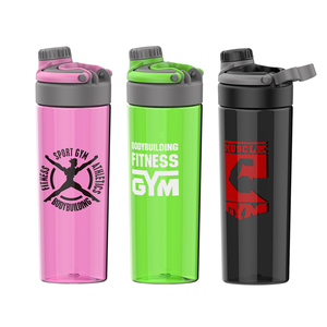 Botella de Agua de Plástico con Tapa, Aislada, Libre de BPA, Grande, para Deportes al Aire Libre - Product Image 1