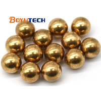 Boule de cuivre solide pur 20mm 30mm 40mm 50mm 60mm Personnaliser la taille Métal Cuivre Cu Ballon d'exercice