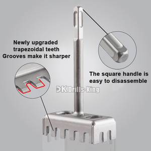 86-gram dây hộp khoan bit với hình vuông/Vòng xử lý cho xi măng tường gạch đỏ slotter cho ổ cắm điện vuông hở - Product Image 3