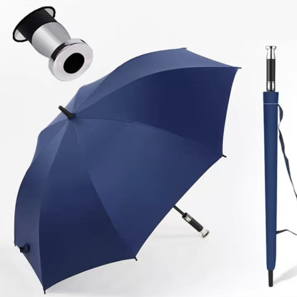 Parapluie bleu sans logo