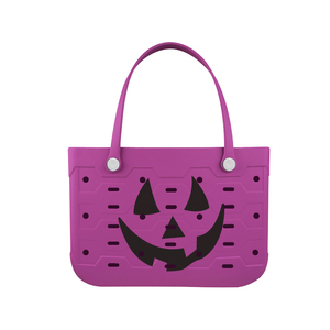 Sac fourre-tout festif d'Halloween en EVA, motif citrouille évidé, imperméable, portable, pour le shopping et la plage, pour <span class=keywords><strong>femme</strong></span> - Product Image 1