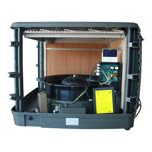 Enfriador <span class=keywords><strong>de</strong></span> <span class=keywords><strong>Aire</strong></span> Evaporativo Industrial AOLAN 18000cmh con 10 Aspas y Motor <span class=keywords><strong>de</strong></span> Corriente Continua - Product Image 1