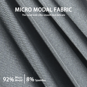 Custom Logo Brand Flat Angle <strong>Men</strong> Boxer <strong>Brief</strong> One Piece Cutting Breathable Micro Modal <strong>Men</strong> Underwear Boxer Homme For <strong>Men</strong> - Product Image 2