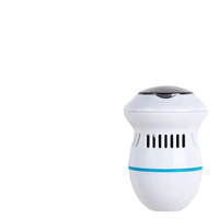 Ponceuse électrique pour pieds en acier inoxydable rechargeable par USB, aspiration automatique, réglage à deux vitesses, 4 têtes de ponçage, pour callosités et peaux mortes