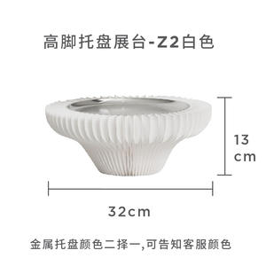 Assiettes à <span class=keywords><strong>dessert</strong></span> cylindriques pliantes décoration mariage fête d'anniversaire plateau <span class=keywords><strong>de</strong></span> rangement divers stand d'exposition stockage - Product Image 5