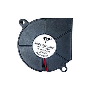 مروحة تبريد DC6015 6 سم توربينية 12 فولت مع زيت 24 فولت مرطب طرد مركزي 5 فولت 60×60×15 مم - Product Image 2