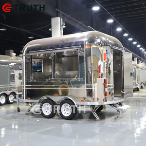 Truth American Standard Food Crepe Helado Pizza <span class=keywords><strong>Caravana</strong></span> Remolque Calamar Anillo Camión de comida a la venta Cocina móvil Remolque de comida - Product Image 4