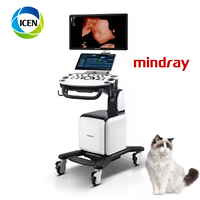 Sistema de ultrasonido de diagnóstico veterinario Mindray Vetus 5 con monitor LED de alta resolución 21,5 pantalla táctil antideslumbrante 13,3