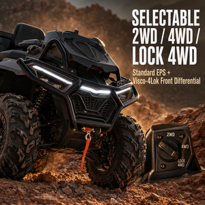 <span class=keywords><strong>Quad</strong></span> 4x4 KAVRED K1000CC Torque Visco 4Lok 2WD 4WD Lock 1000W Essence CE EPA T3B Desert Dune - Product Image 2