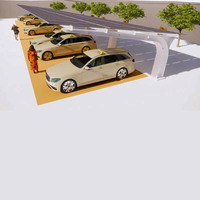 Structure de Parking Solaire Photovoltaïque Étanche pour Carport – Système d'Installation Solaire