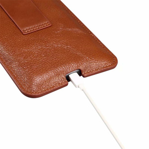 Portacarte in Pelle PU Nera per <span class=keywords><strong>iPhone</strong></span> <span class=keywords><strong>12</strong></span> <span class=keywords><strong>Pro</strong></span>, Antiurto con Cinturino, Vendita Calda - Product Image 5