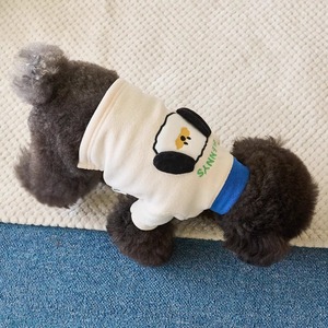 Jaket Anjing & Kucing Gaya Jepang Korea Musim Gugur Musim Dingin dengan Telinga Tiga Dimensi, Dua Kaki, Bahan Fleece Polyester XXL Jiangsu - Product Image 6