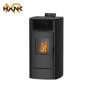 12kw next step smokeless wood wood pellet stove with water circulation heating