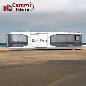 Cammi House Maison Mobile Espace Capsule Fret Trois Fois Moins Portable Capsule Cabine Avec Cuisine pour Terrain Inutilisé Camping - Product Image 1