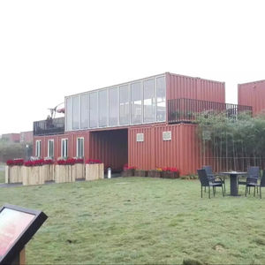 Vorgefertigtes Erweiterbares 40-Fuß-Containerhaus mit Seitenöffnung Modulare Faltbare Häuser Hochwertige Puji-Marke 980 Kapazität - Product Image 1