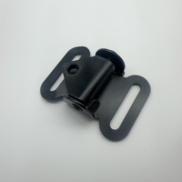 Sangle de sécurité en métal de 2.7cm sangle tactique extérieure avec réglage boucle de pression antidérapante taille 27mm techniques de placage