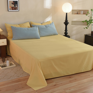 Set Biancheria da Letto 4 Pezzi in Puro Cotone 200TC Twin XL per Dormitorio, Copripiumino e Lenzuolo con Angoli, Ingrosso OEM ODM OEKO-TEX per Studenti - Product Image 2