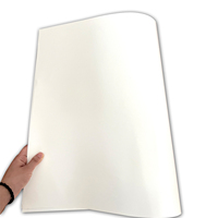 Papel de calcomanía para serigrafía por transferencia de agua, papel de calcomanía para cerámica, papel de calcomanía para vidrio, lámina base transparente blanca