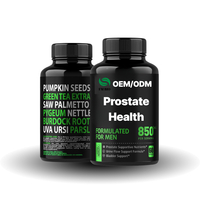 Capsules de soutien de la prostate pour hommes OBM/OEM - Complément alimentaire à base de plantes pour la santé de la prostate chez les hommes adultes, vente en gros d'usine