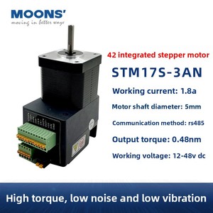 มอเตอร์ไฮบริด 2 เฟส MOONS 17 23 พร้อมไดรเวอร์ SSM/STM17S/23R เครื่องออลอินวัน แบบพัลส์ อุปกรณ์เครื่องกลจากจีน - Product Image 3
