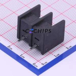 WJ45S-B-9.5-2P Barrier Terminal Block Through hole Component (THT),P=9.5mm Connector Two Sides 9.5mm 1x2P Straight Pin - Product Image 2